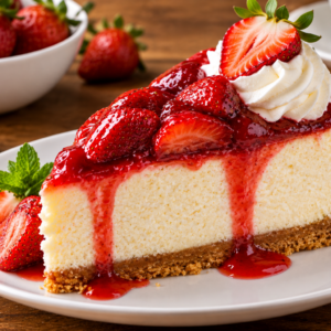 Strawberry Cheesecake — Desserts.