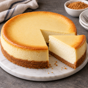 Plain Cheesecake — Desserts.