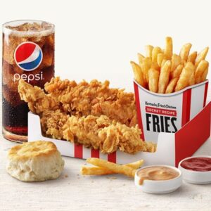 10 Pcs Combo (with Fries & Soda)